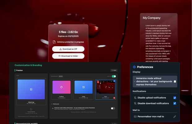 Illustration of personalized page