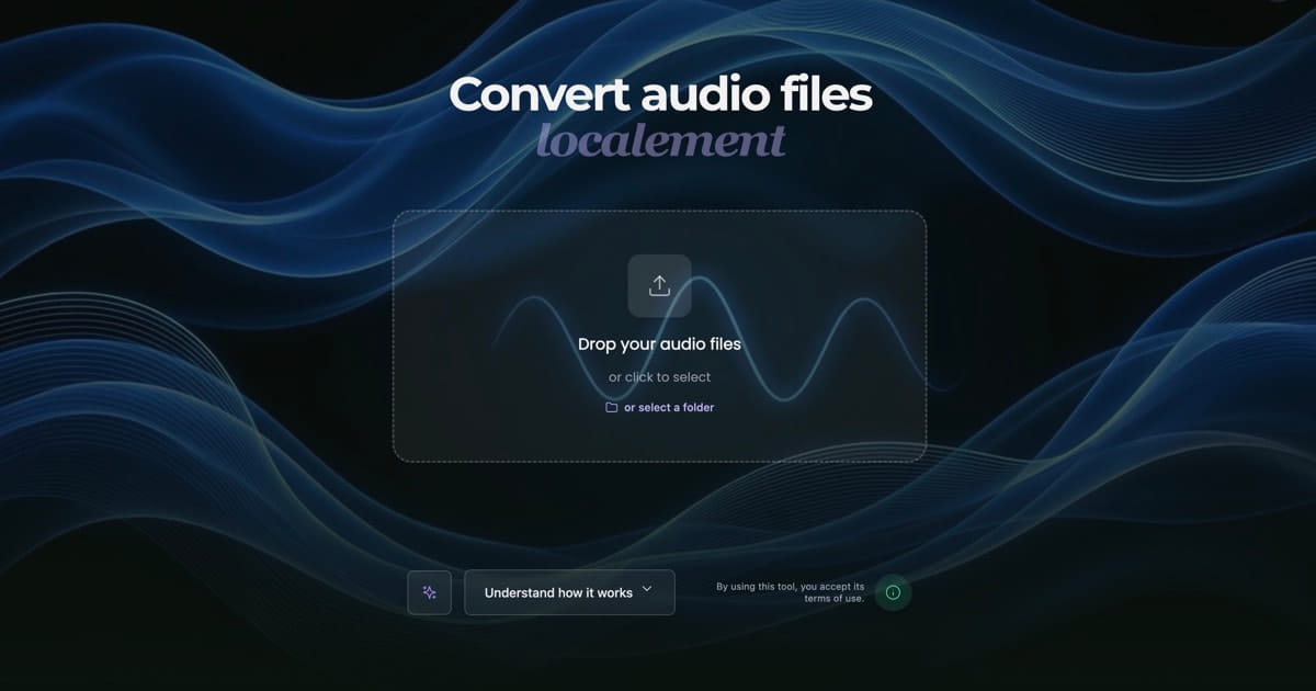 Convert and compress audio files (MP3, M4A, OGG, WAV, AIFF, FLAC) — 100 ...